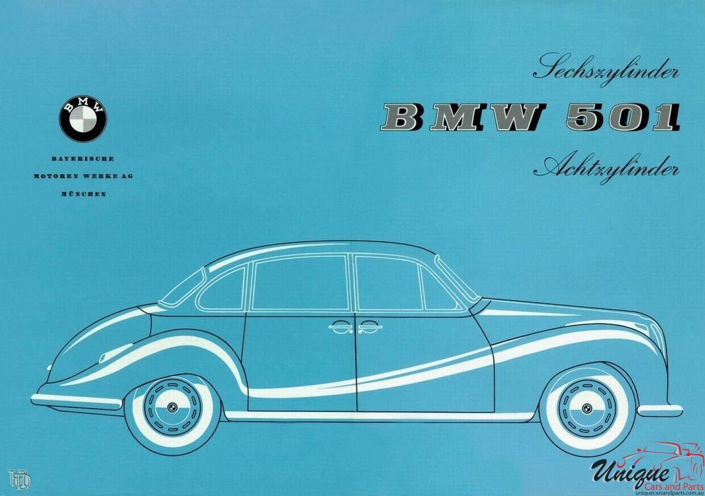1957 BMW 501 Brochure Page 5